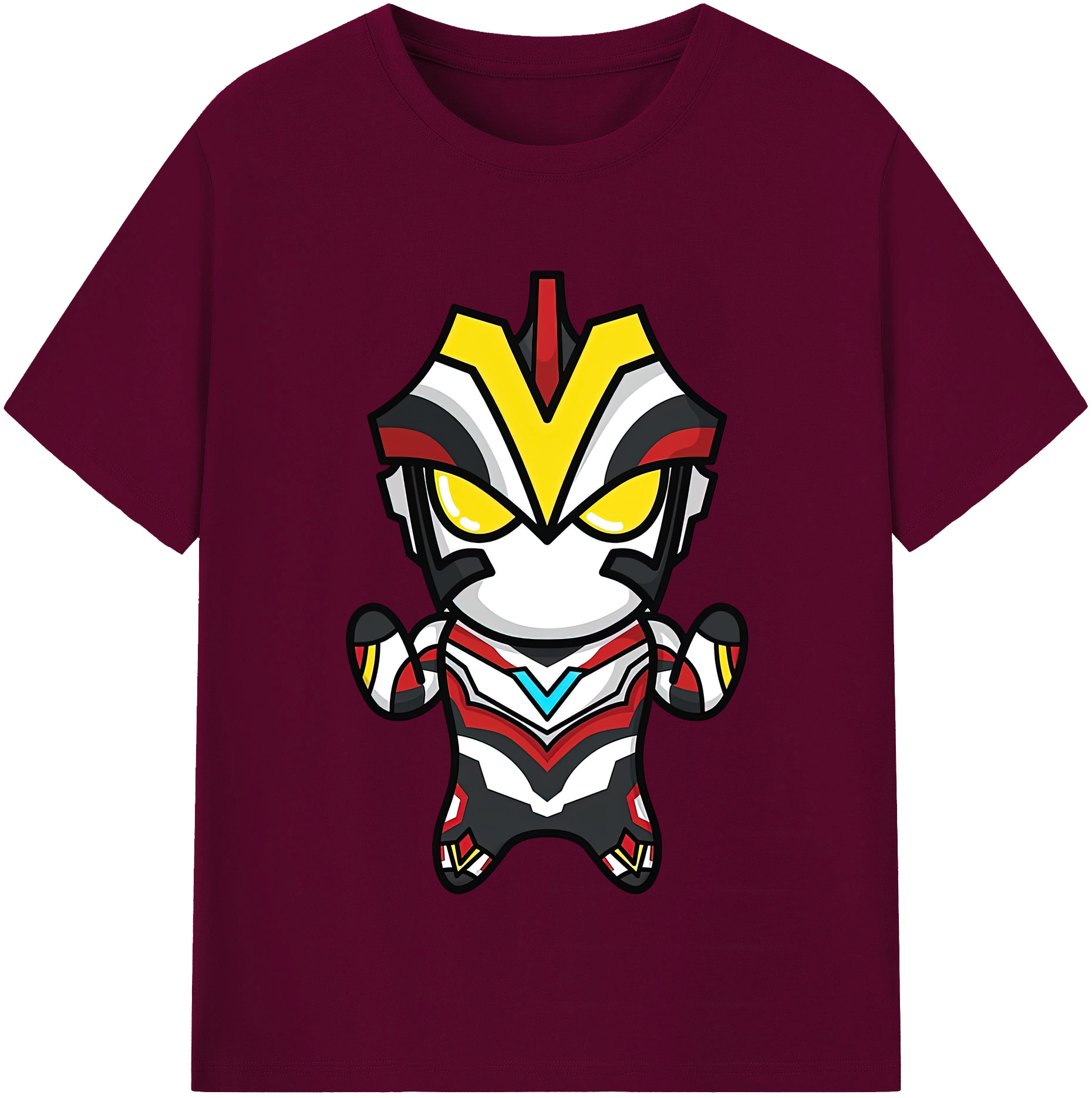（画像用） ウルトラマン Ultraman レディースカジュアルプリントTシャツ（綿100％）